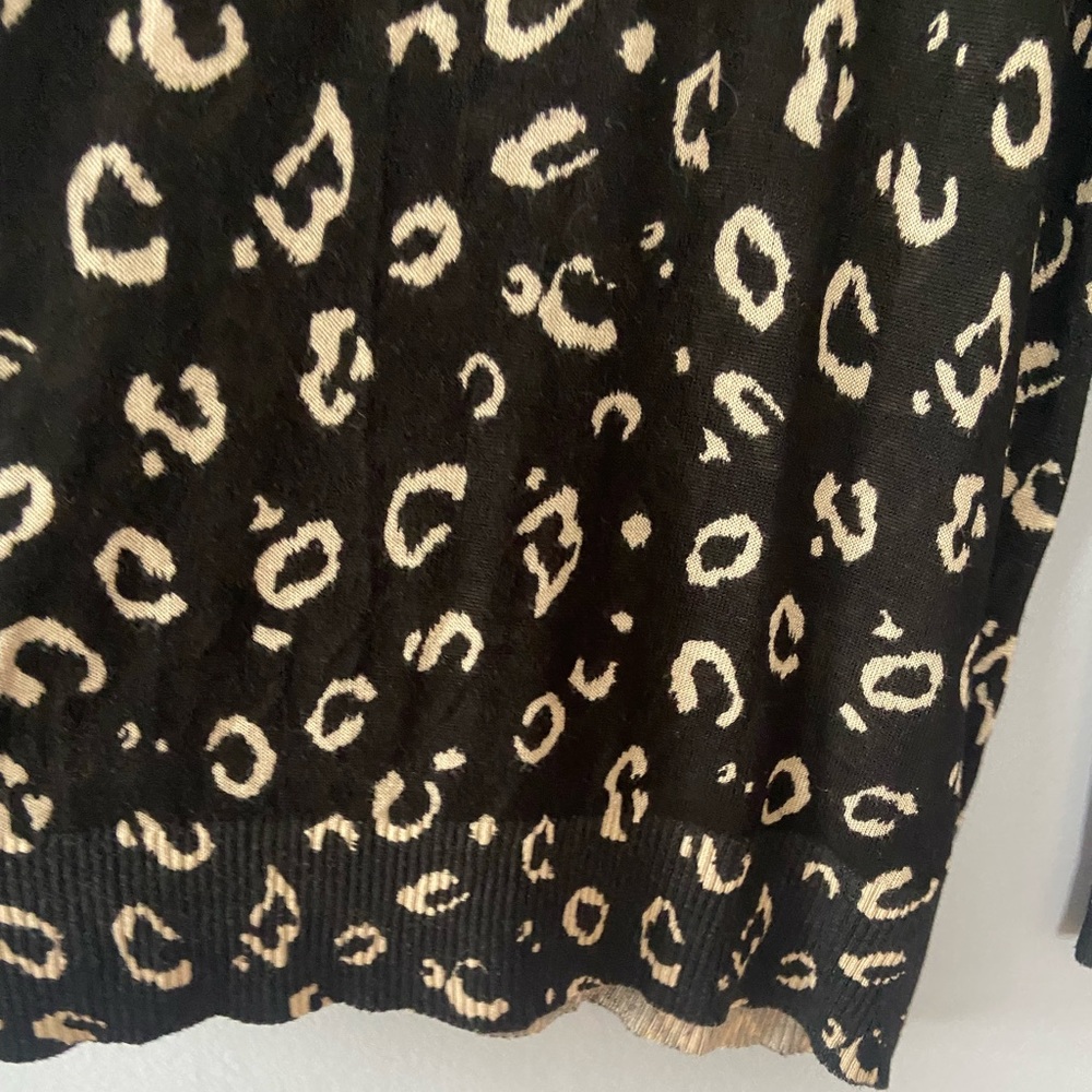 🛑SOLD TORRID Leopard Print Pullover Tunic Sweater - Picture 11 of 11